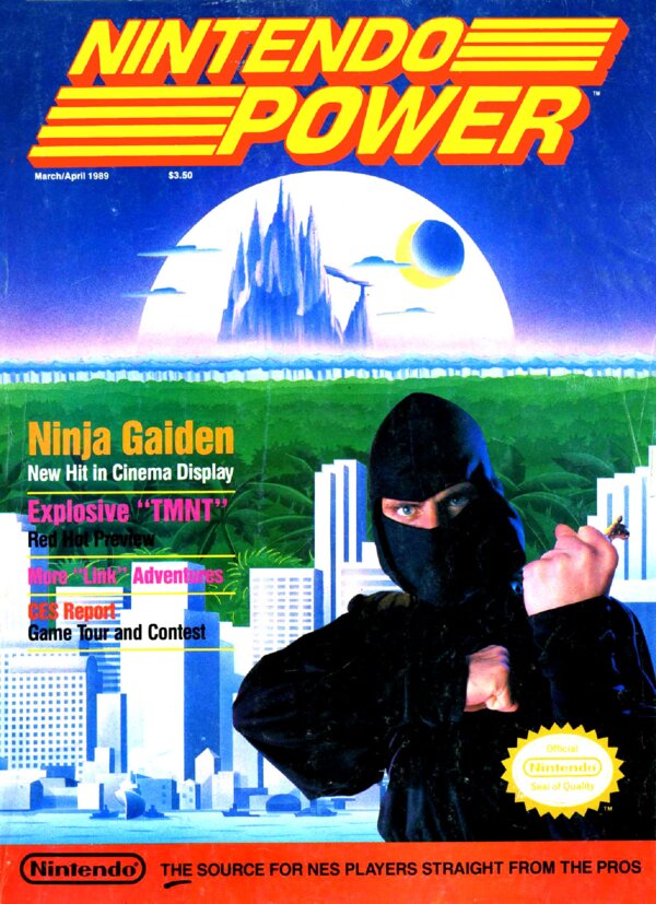 Nintendo Power Issue 005 (March April 1989) cover